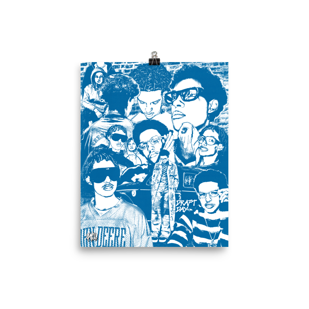 "DRAFT" Draft Day Print