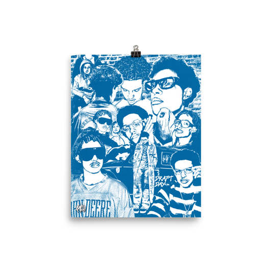 "DRAFT" Draft Day Print